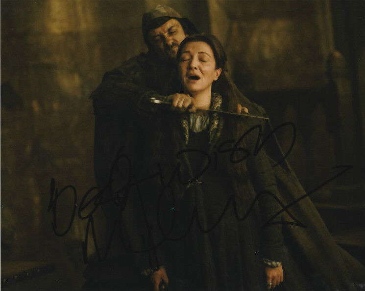 Michelle Fairley Game of Thrones Autographed Signed 8x10 Photo Poster painting COA E