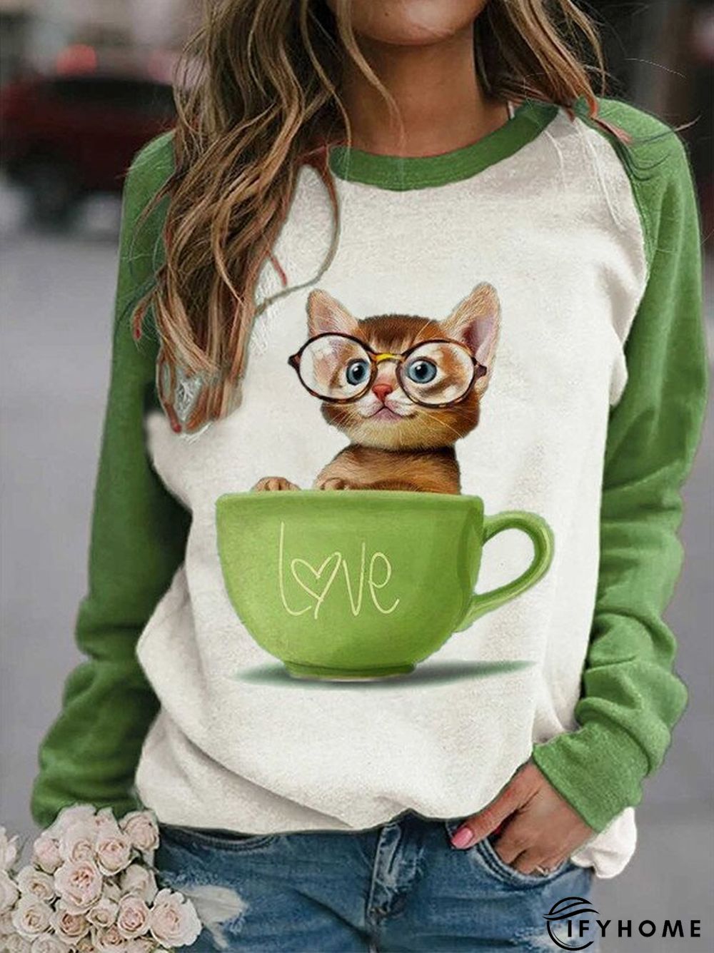 Long Sleeve Casual Sweatshirt | IFYHOME