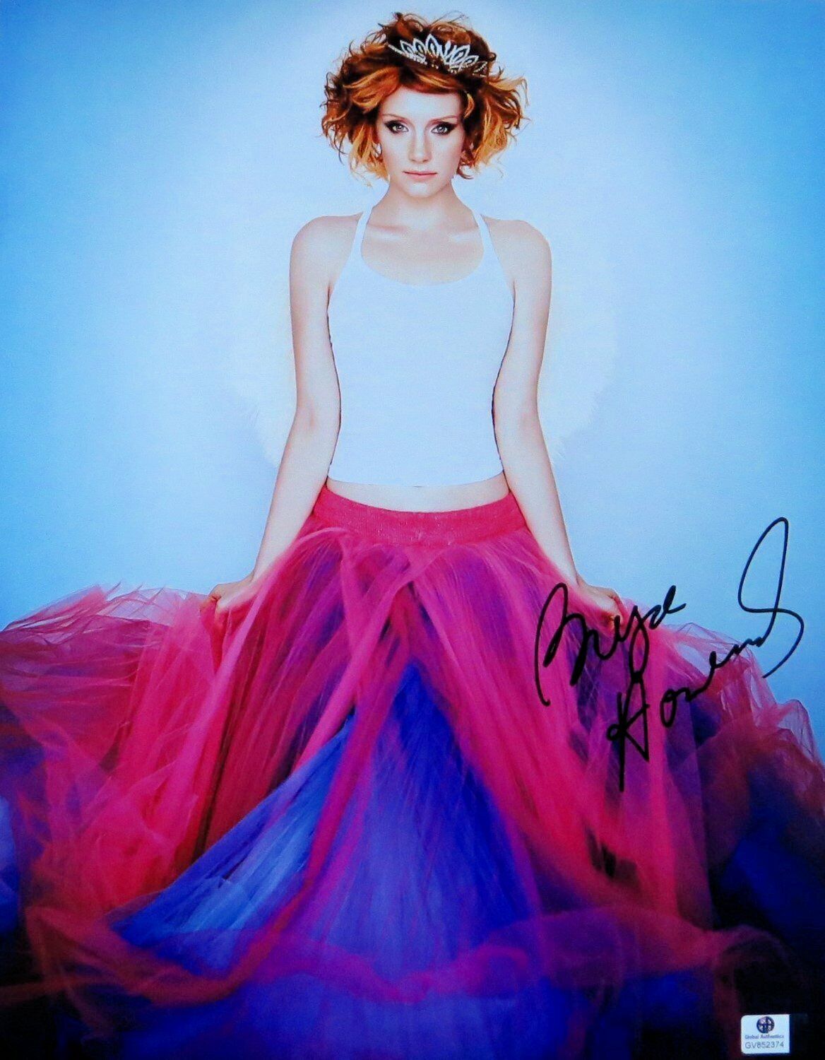 Bryce Howard Signed Autographed 11X14 Photo Poster painting Gorgeous Sexy Pink Dress GV852374