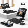 Z FOLD New Rotating Stand Wireless Bluetooth Keyboard and Mouse