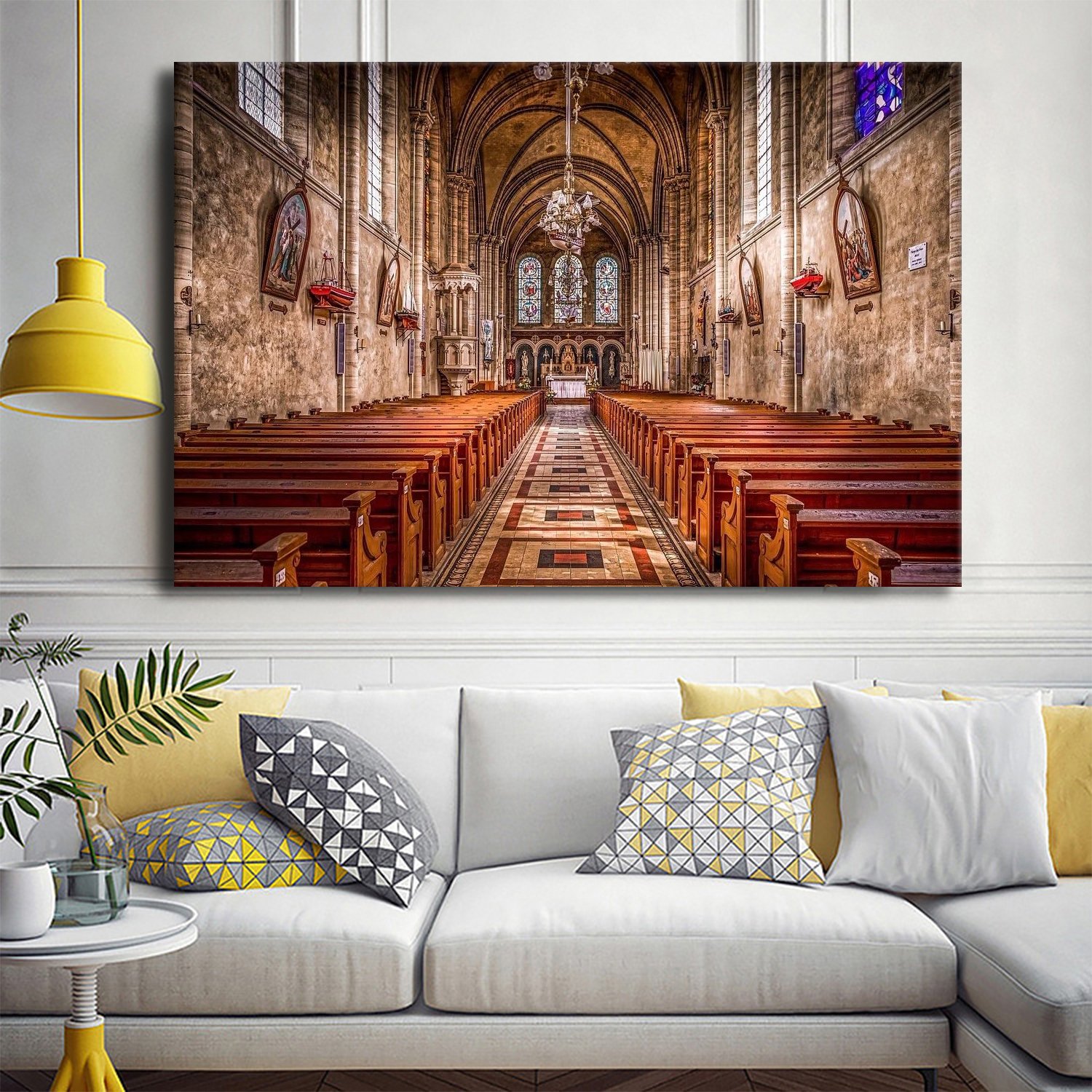 Cathedral Canvas Wall  Art