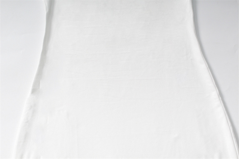 Ootddress White Pleated Slim Maxi Dress Elegant For Women Patchwork Off-Shoulder Fashion High Waist Dress Ladies Solid Party Dress