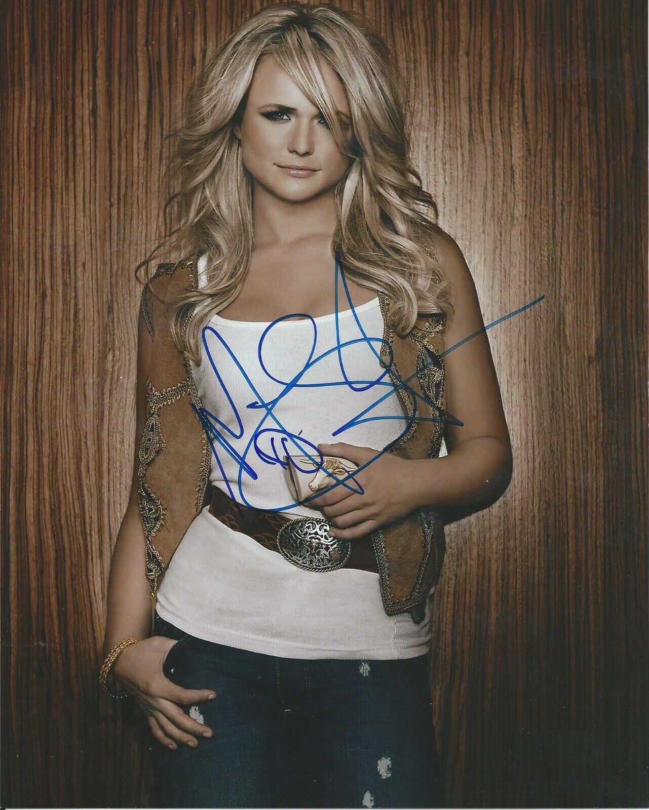 Miranda Lambert Autographed Signed 8x10 Photo Poster painting REPRINT