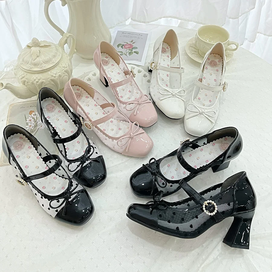 Cute Soft Casual Tea Party Lolita Shoes ON614