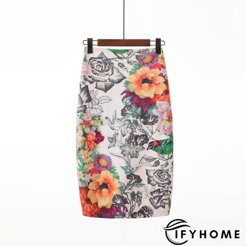 Casual Printed Skirt | IFYHOME