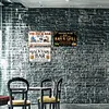 3PCS bi&egrave;re - Ensemble de panneaux en m&eacute;tal(20*30cm/30*40cm)