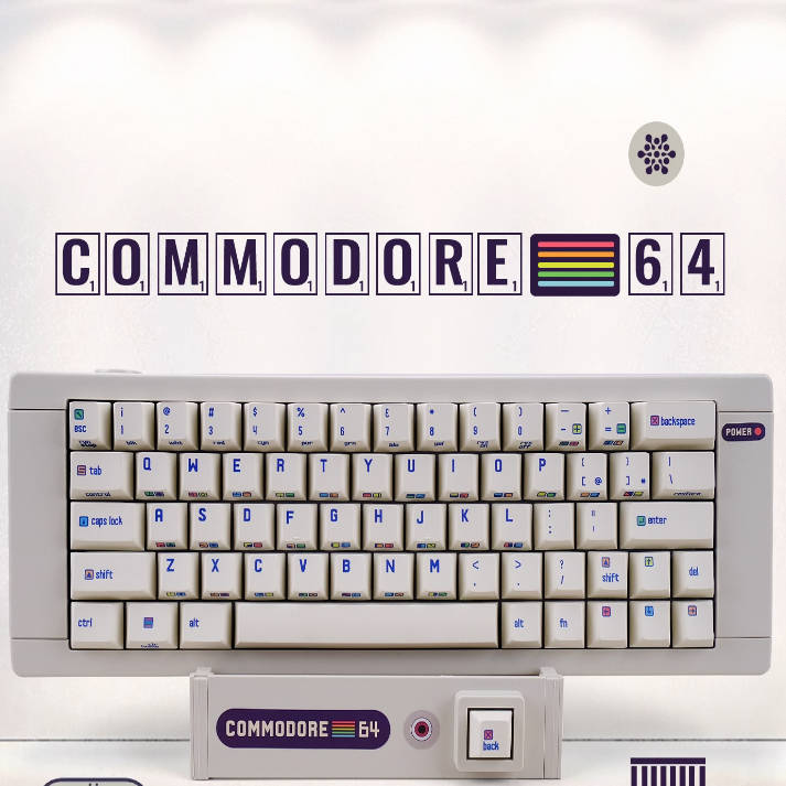 Firstgr Firstgr Commodore PBT Keycap Set