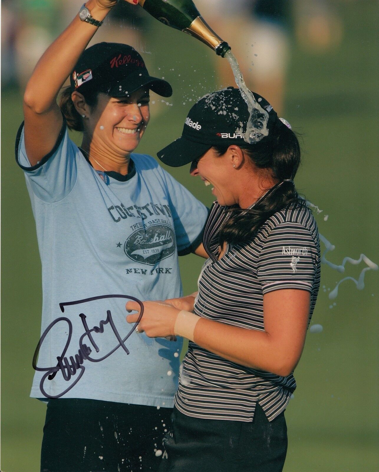 LAURA DIAZ signed LPGA WOMENS GOLF 8X10 Photo Poster painting W/COA *LPGA Corning Classic*