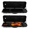 [US Local Warehouse] Carbon Composite Oblong Violin Case for 4/4 Size Shoulder Straps for Outdoor Use