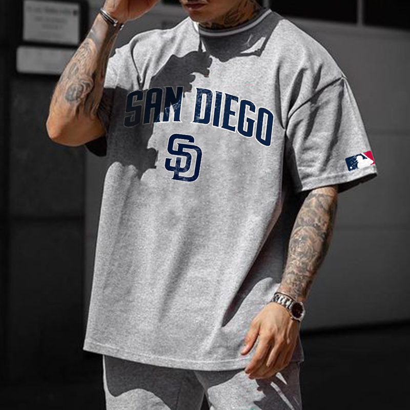 Oversized San Diego Padres Culture T-Shirt / TECHWEAR CLUB / Techwear