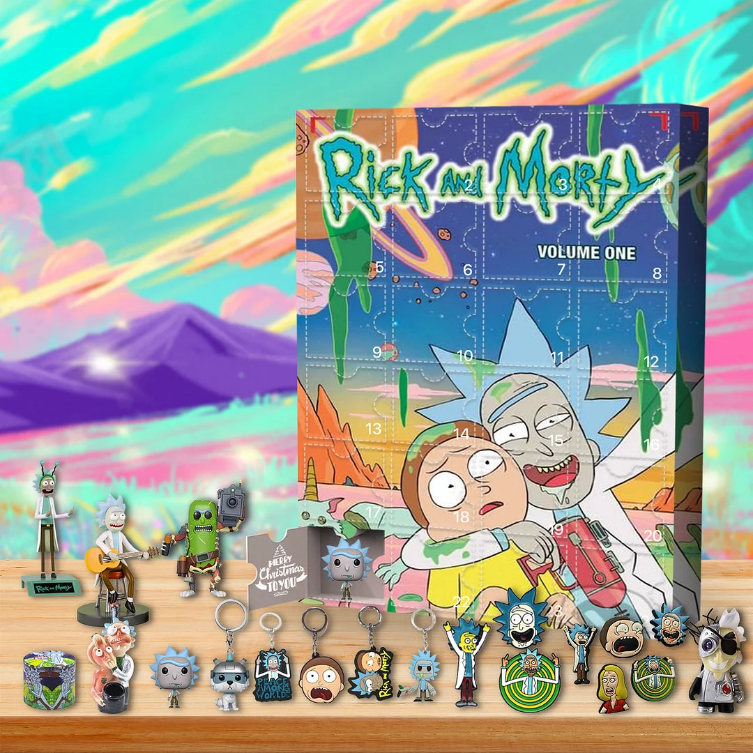 2023 Rick and Morty Advent Calendar The One With 24 Little Doors