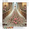 Diamond Painting-DIY Crystal Rhinestone Wedding Dress Girl