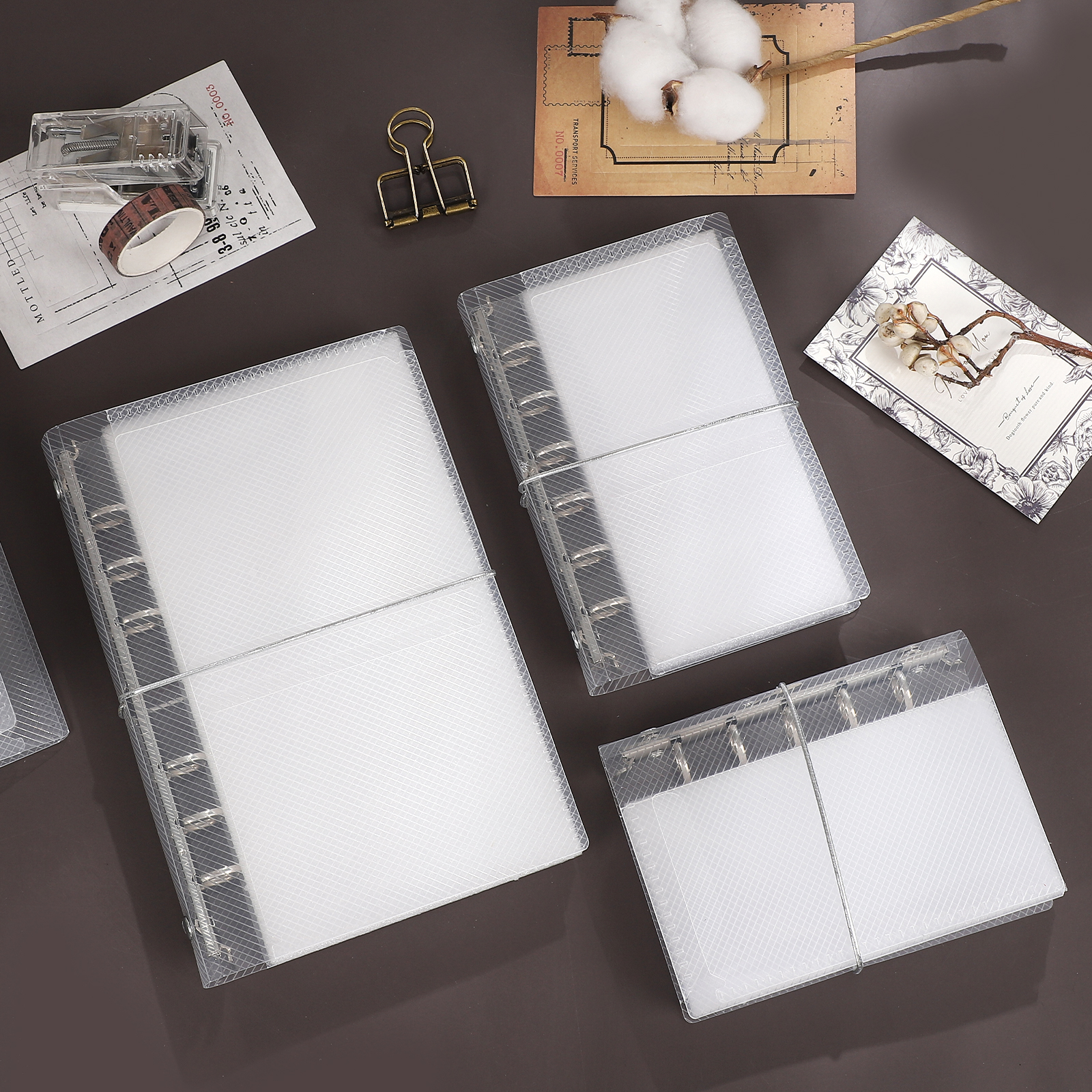 수납장 - 트윌 PP 3단 접이식 루즈리프 노트북 커버