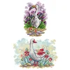 (2pcs) Gooses-14CT Stamped Cross Stitch 30*21cm(Bundle Sale)