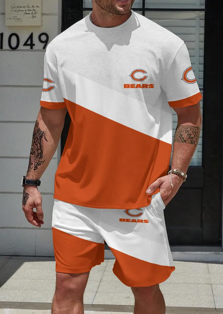Chicago Bears Limited Edition Top And Shorts Two-Piece Suits