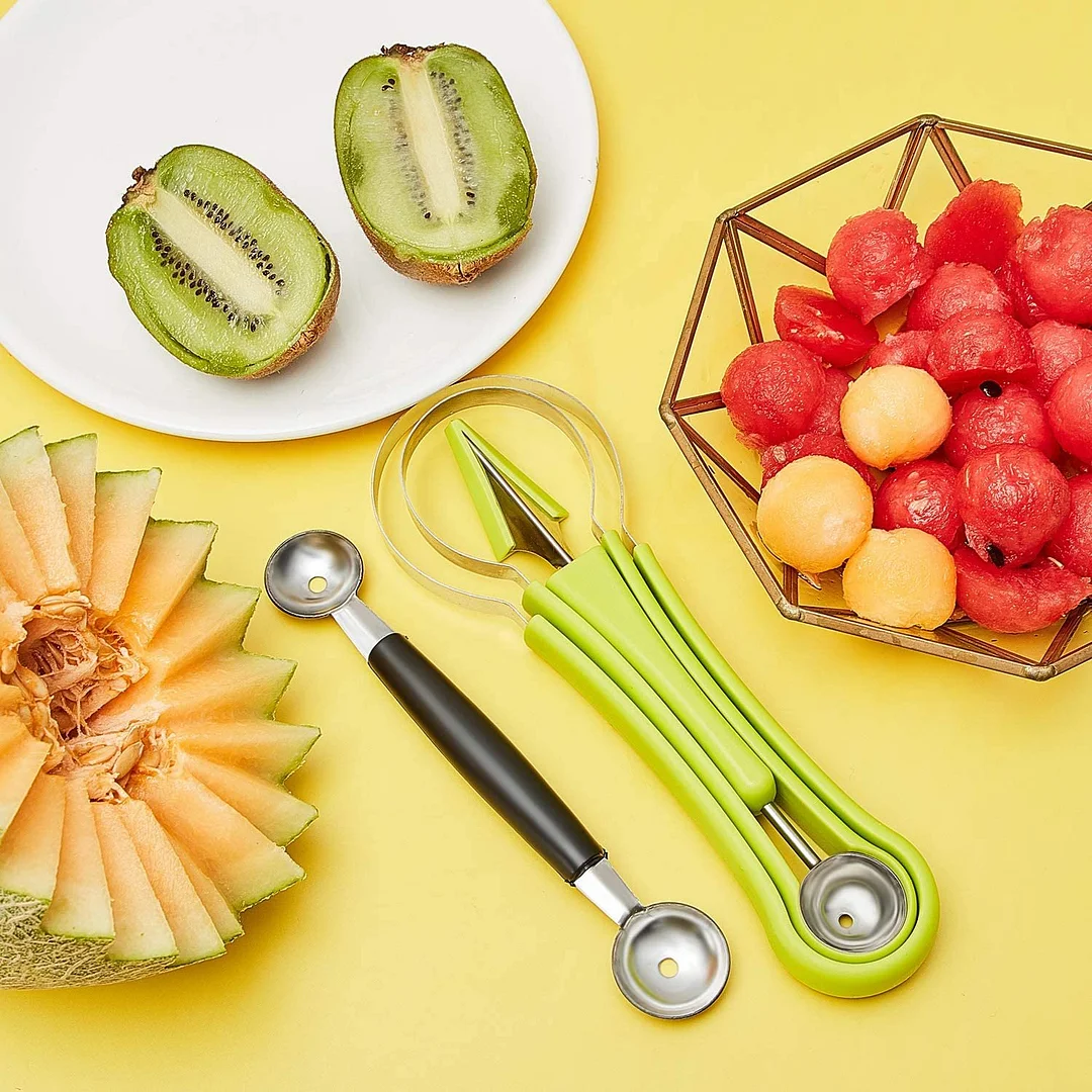 (🔥Hot Sale NOW- SAVE 48% OFF)4 In 1 Fruit Salad Maker Kit(BUY 2 GET 1 FREE NOW)