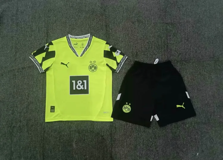 2025-26-Dortmund Special Edition Green-Jersey-Children's Set