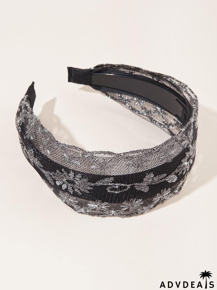 Lace Wide Headband
