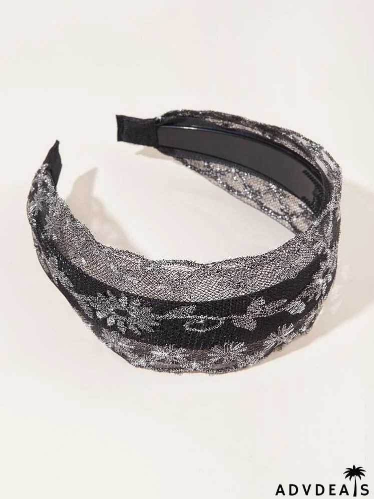 Lace Wide Headband
