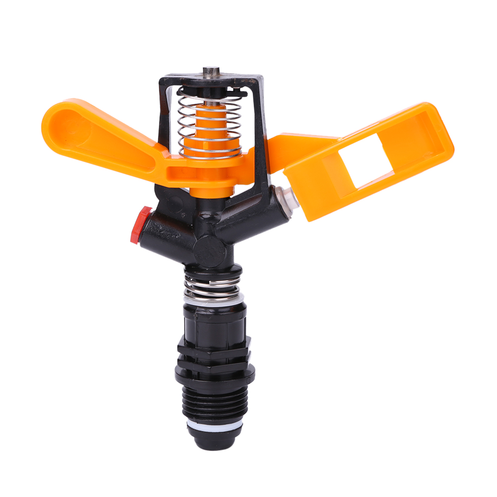 

360° Rotary Lawn Sprinkler Atomize Nozzle Sprayer Garden Irrigation(Orange), 501 Original