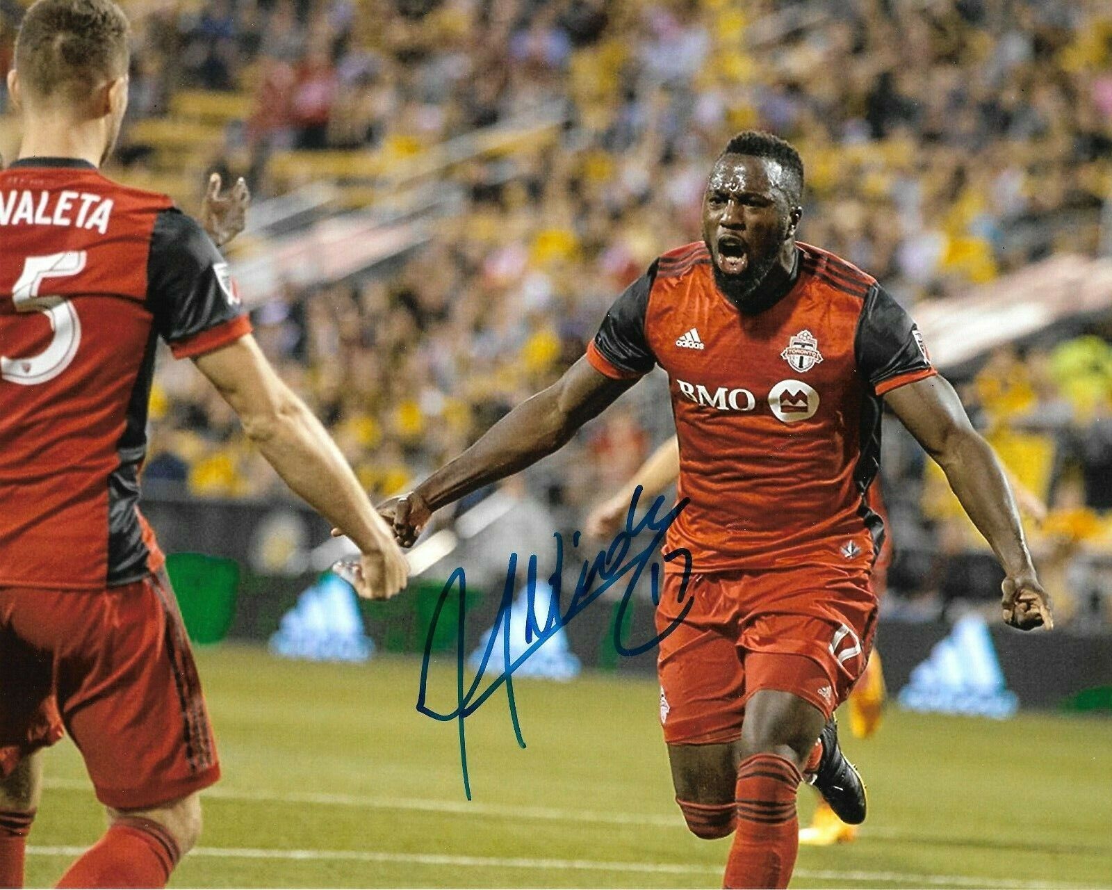 Toronto FC Jozy Altidore Autographed Signed 8x10 MLS Photo Poster painting COA