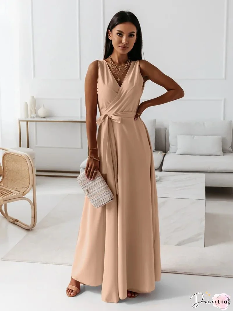 Statement Ruffle Midi Dress