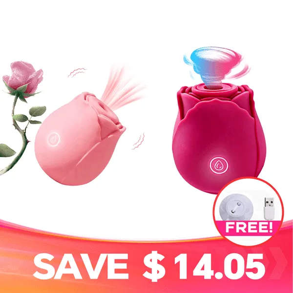 Blush Bliss - Original Suction Rose Toy&reg; with Storage Bag