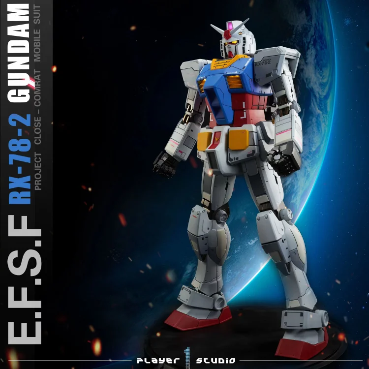 PRE-ORDER Player 1 Studio - Mobile Suit Gundam 0079 RX-78-2 Gundam Action Figure-
