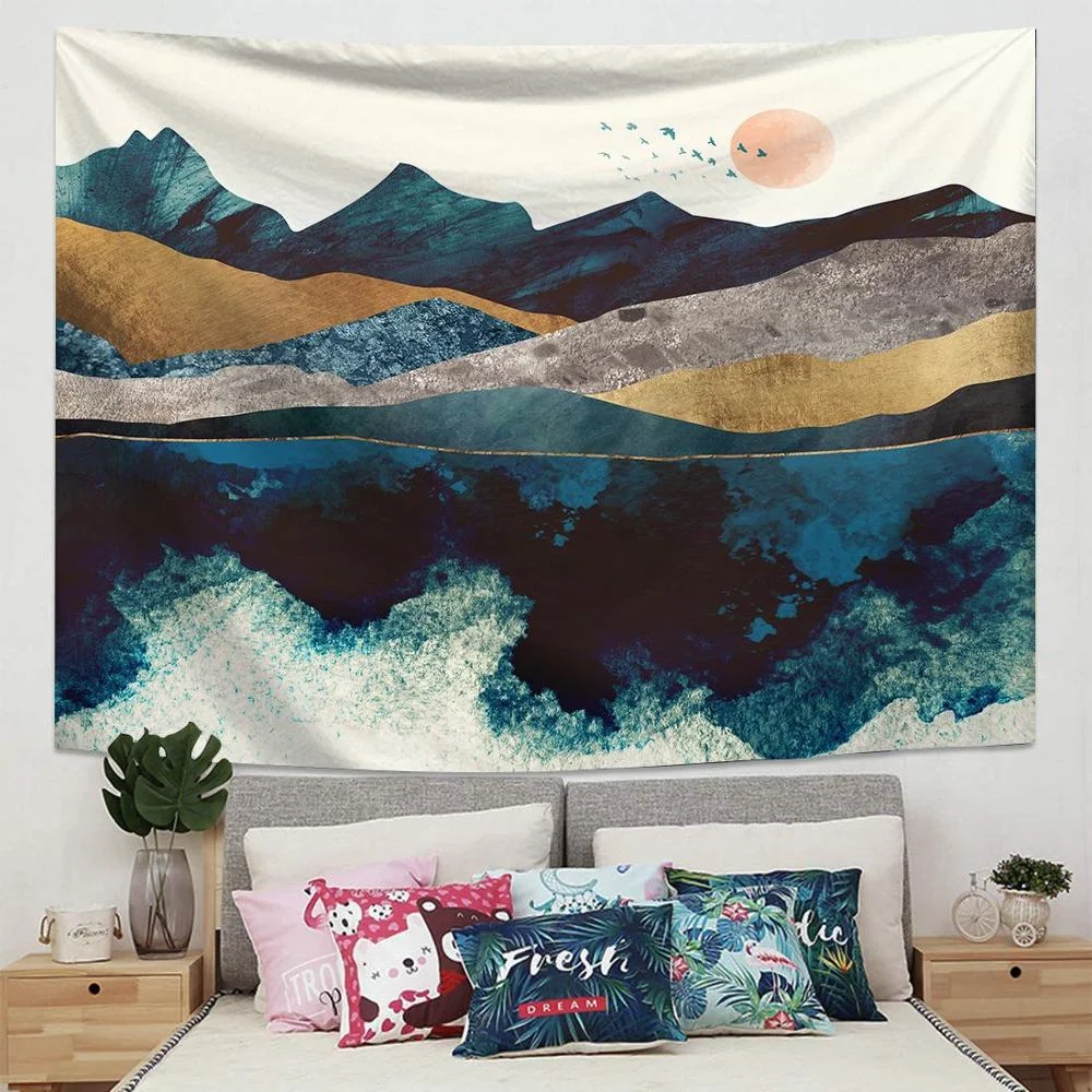 Mandala India Style Tapestry Wall Hangings Polyestry Covers Hippie Wall Cloth Tapestry Boho Beach Towel Art Bedroom Decor Carpet