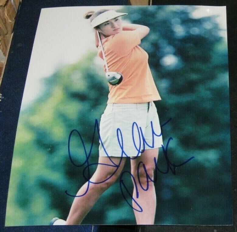 Grace Park Kraft Nabisco Champion Winner SIGNED AUTOGRAPHED Golf 8x10 Photo Poster painting COA