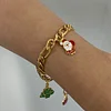 New Year Christmas Bracelet Jewelry Pendants