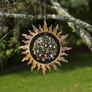 Sun with Ball and Dangles Wind Chime