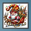 (40*40cm)Christmas Gnome - Full Round Drill Diamond Painting