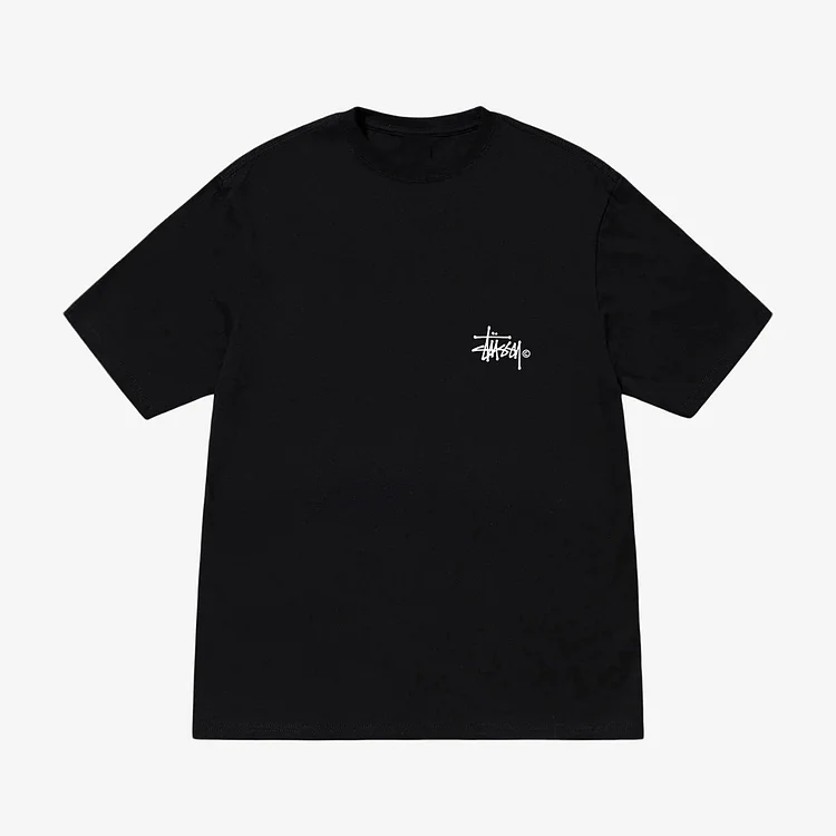 Vintage Letter Cow Graphic 100% Cotton Short Sleeve T-Shirt