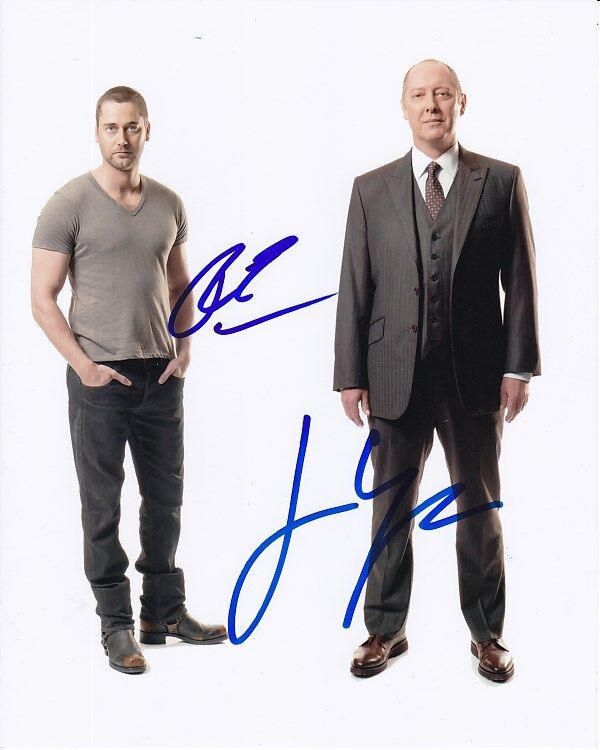 RYAN EGGOLD and JAMES SPADER signed autographed THE BLACKLIST Photo Poster painting