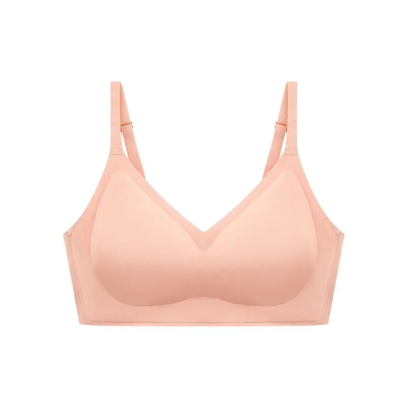 1 Pcs Female Bras Seamless Bra Sports Yoga Seamless Lingerie Wire Free Soft Sleep Wear Everyday Underwear For Woman New BANNIROU