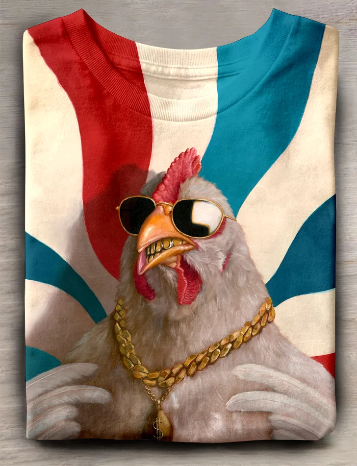 Eagerlys  Chicken T-shirt Eagerlys