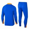 2024 Netherlands Color Blue Training Jacket Set