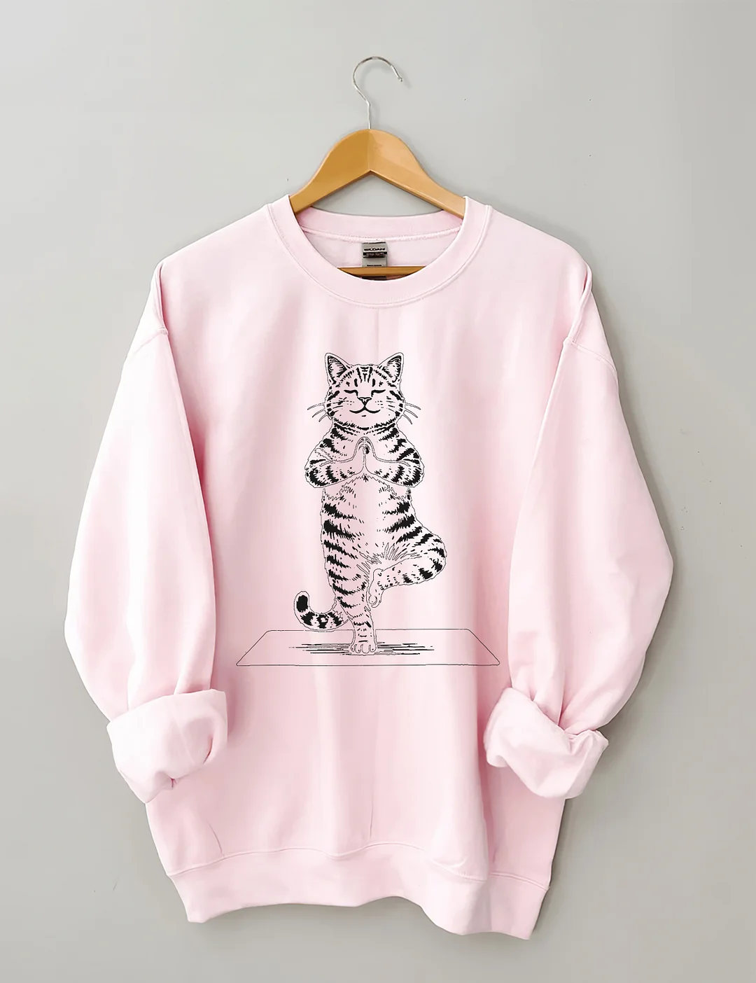 Meditation Yoga Cat Sweatshirt