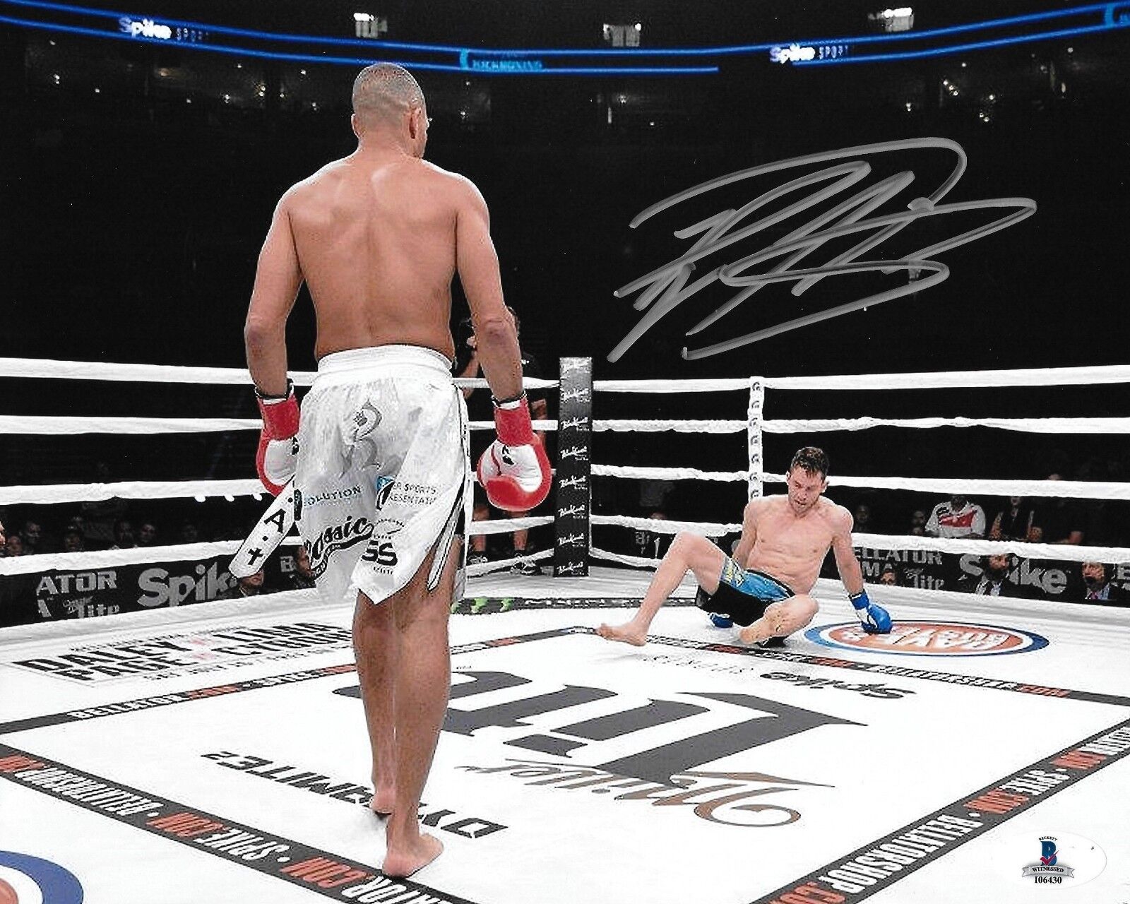 Raymond Daniels Signed 8x10 Photo Poster painting BAS Beckett COA Bellator Kickboxing Picture 30