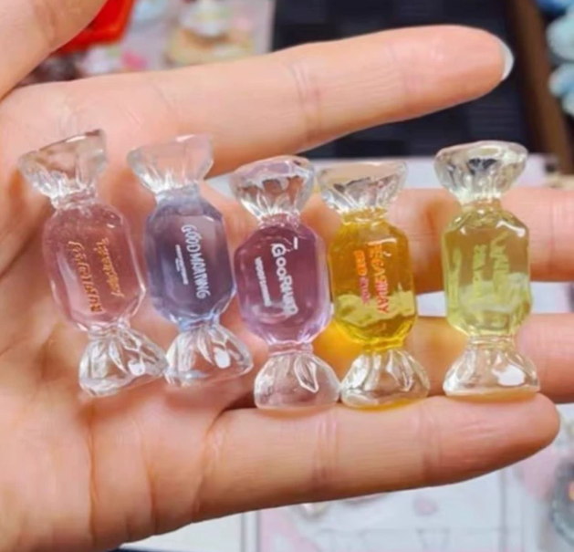 Mini Transparent Candy Resin Charms