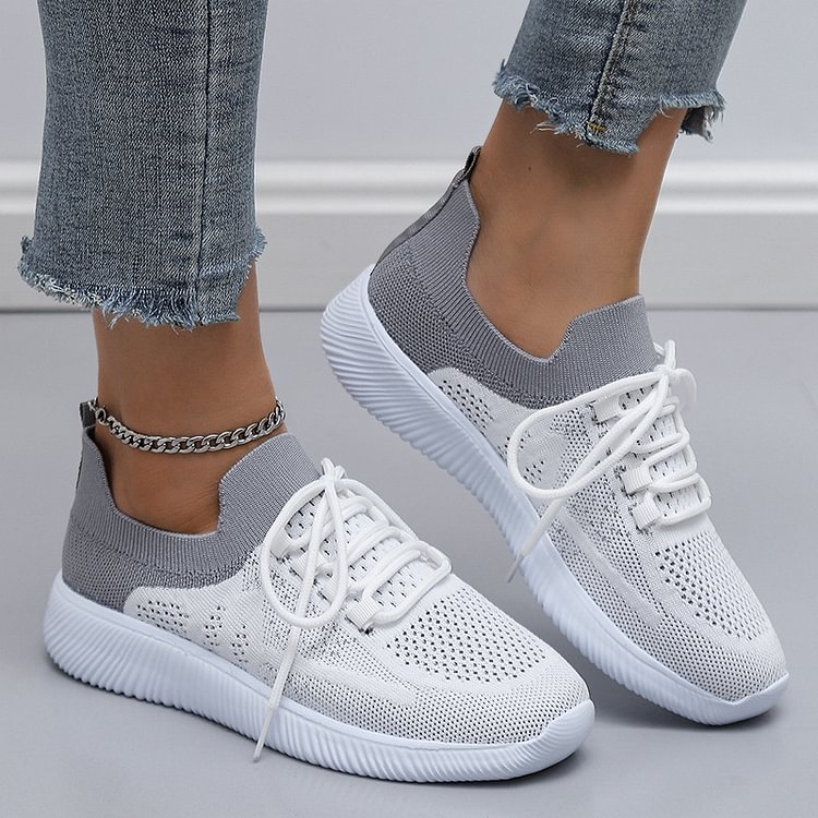 Casual Mesh Sneakers Slip On Shoes