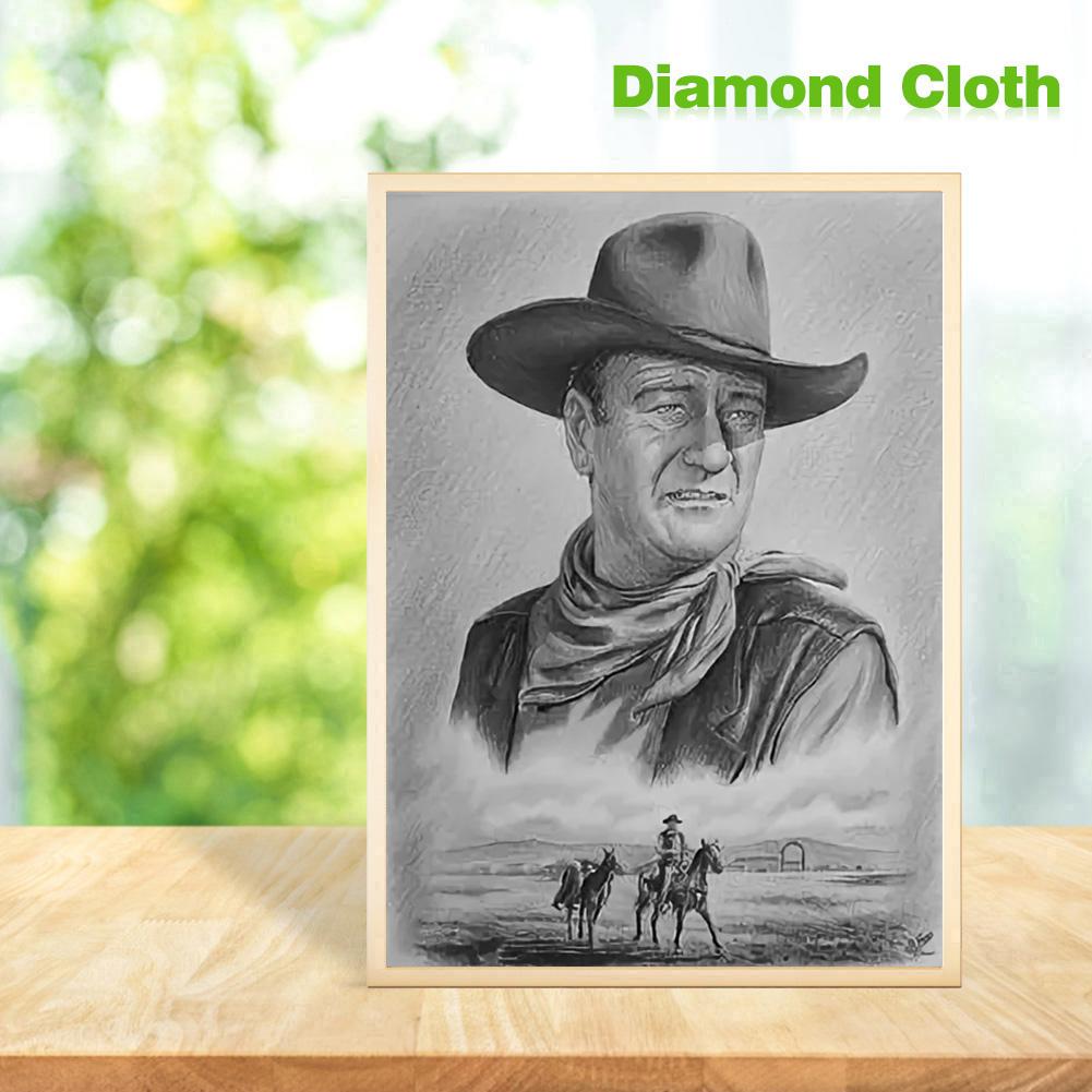 Cowboy-Full Round Diamond Painting