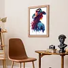 Cowboy Back Girl-Full Round Diamond Painting 30*40CM