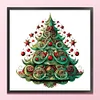 Christmas Tree - 11CT Stamped Cross Stitch 50*50cm/19.69*19.69in