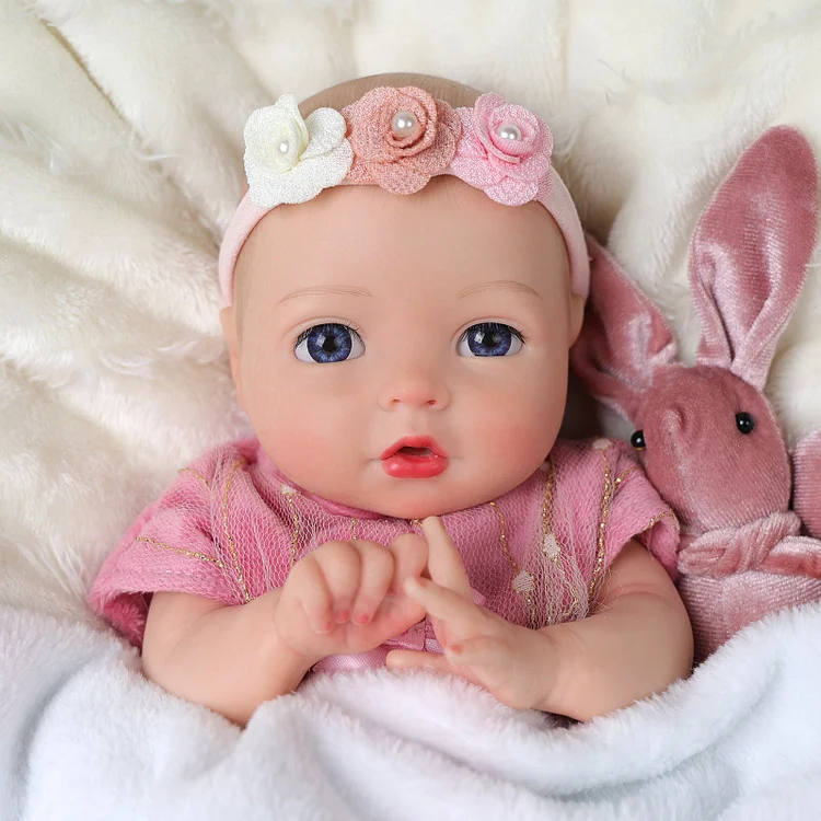 Babeside Lifelike Reborn Baby - 12" Terry Full Silicone Reborn Baby ...