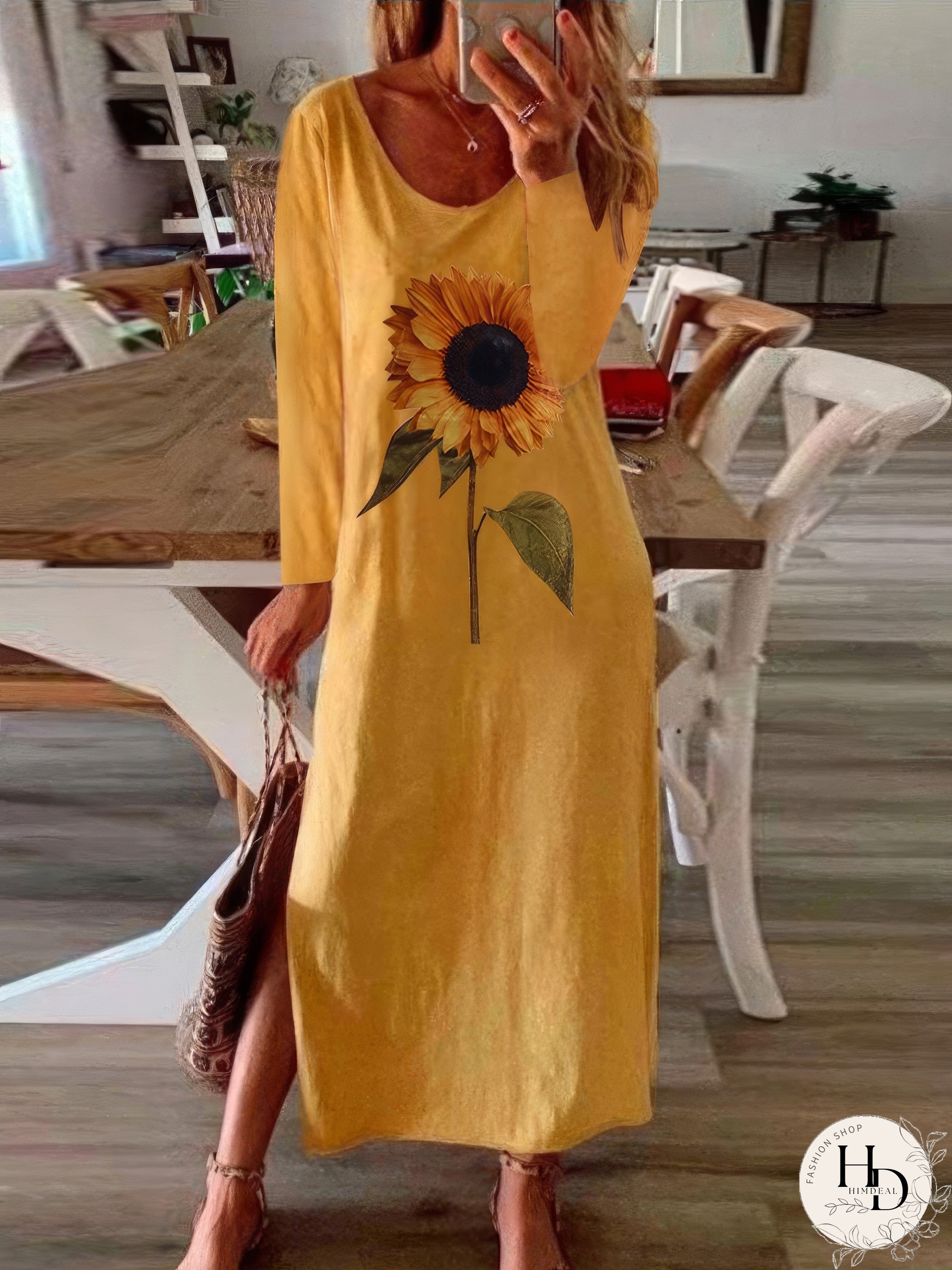 Women's Olive Green Corduroy Mini Dress