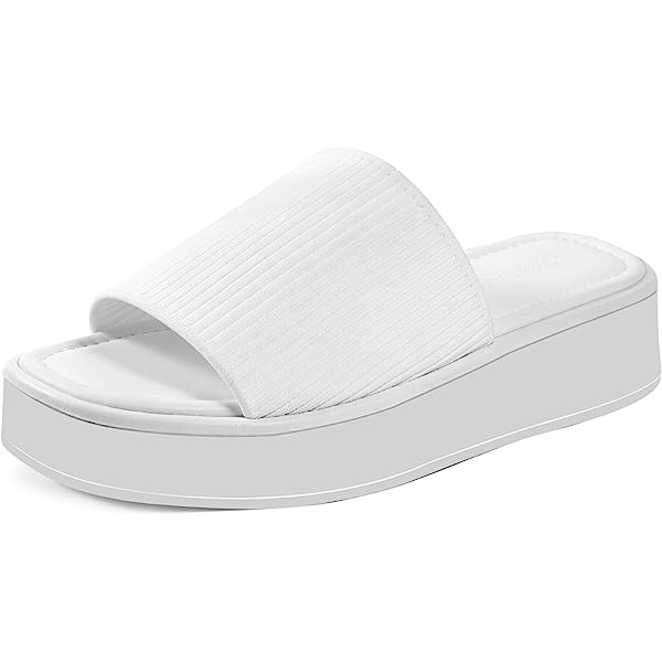 Lookyno™ Slip On Platform Slides - Open Toe Wedge Chunky Slippers