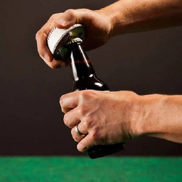 BOTTLE OPENER - LIMITED EDITION OFFICIAL RAWLINGS BASEBALL