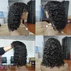 100% Human Hair Short Curly Bob Wig With Bangs